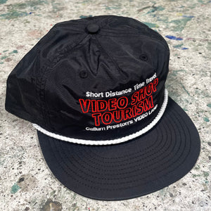 Video Shop Tourism Hat BLACK