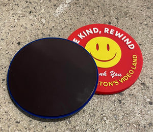 Be Kind Rewind Magnet - Blue OR Red