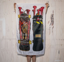 Load image into Gallery viewer, Stay Away Airhorn Skateboard Wall Hanging